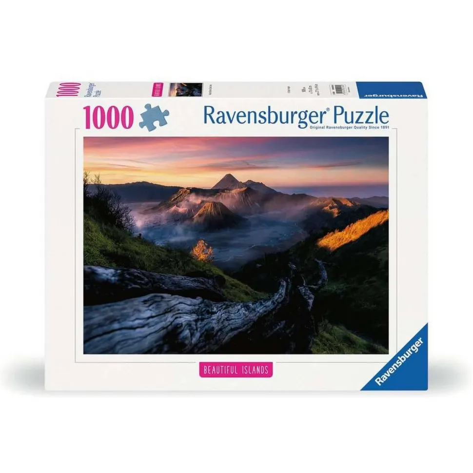 Puzzle 1000 pièces : Le Mont Bromo - Ravensburger