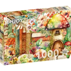 Puzzle 1000 Pièces : Le Pays des livres d'histoires - EnjoyPuzzle