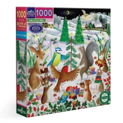 Puzzle 1000 pièces : Le petit arbre de Noël - Eeboo