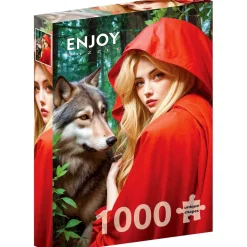 Puzzle 1000 pièces : Le Petit Chaperon Rouge - EnjoyPuzzle