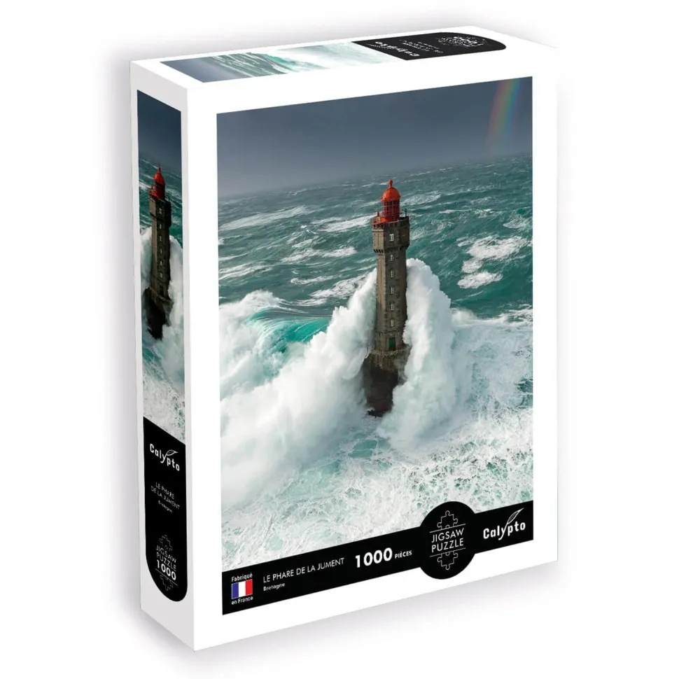 Puzzle 1000 pièces : Le Phare de la Jument, Bretagne - Sentosphère