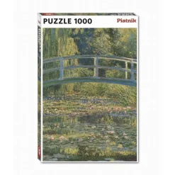 Puzzle 1000 pièces : LE PONT JAPONAIS -Monet - Piatnik