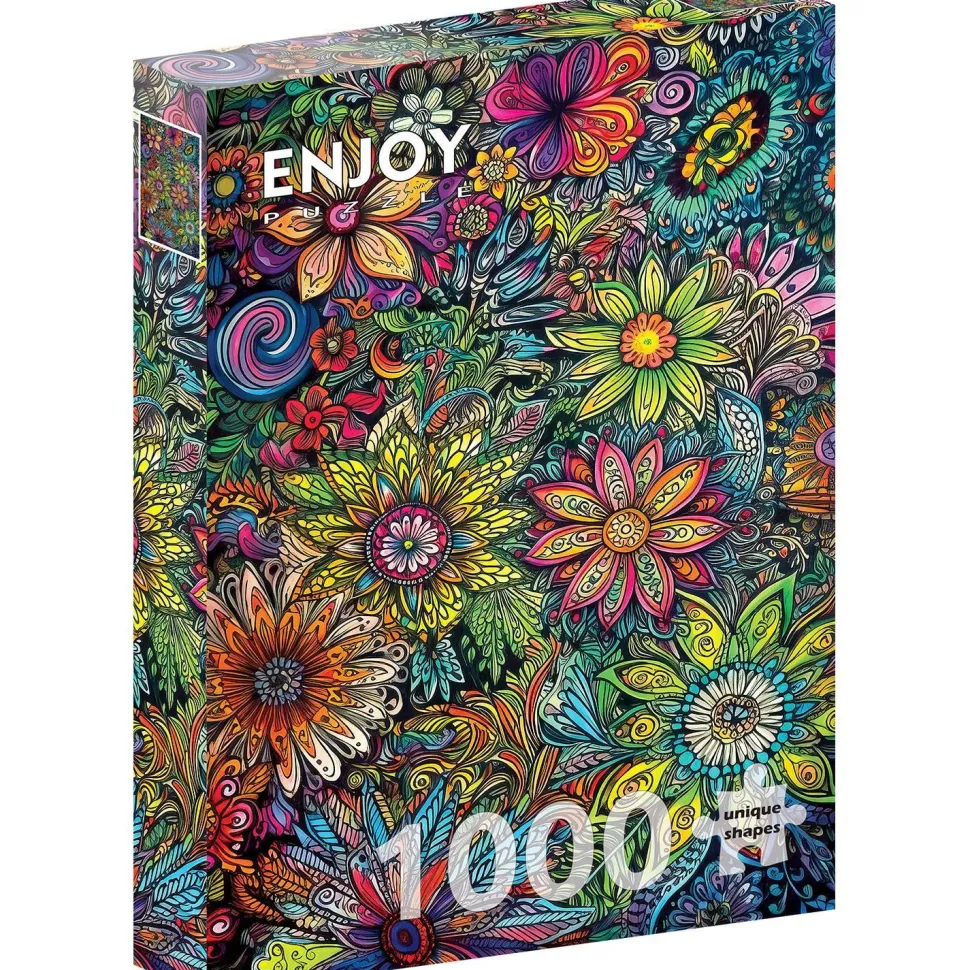 Puzzle 1000 Pièces : Le Pouvoir des fleurs - EnjoyPuzzle