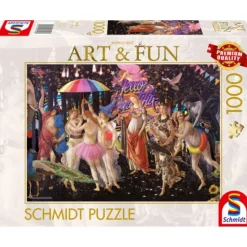 Puzzle 1000 pièces : Le Printemps 2024 - Art & Fun - Schmidt