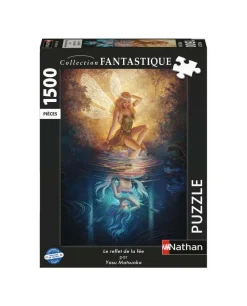 Puzzle 1500 pièces : Le reflet de la fée - Nathan