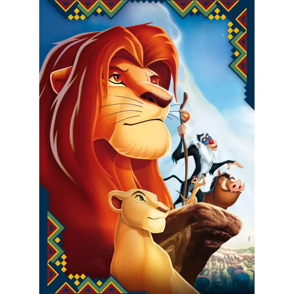 Puzzle 104 pièces : Le Roi Lion - Clementoni