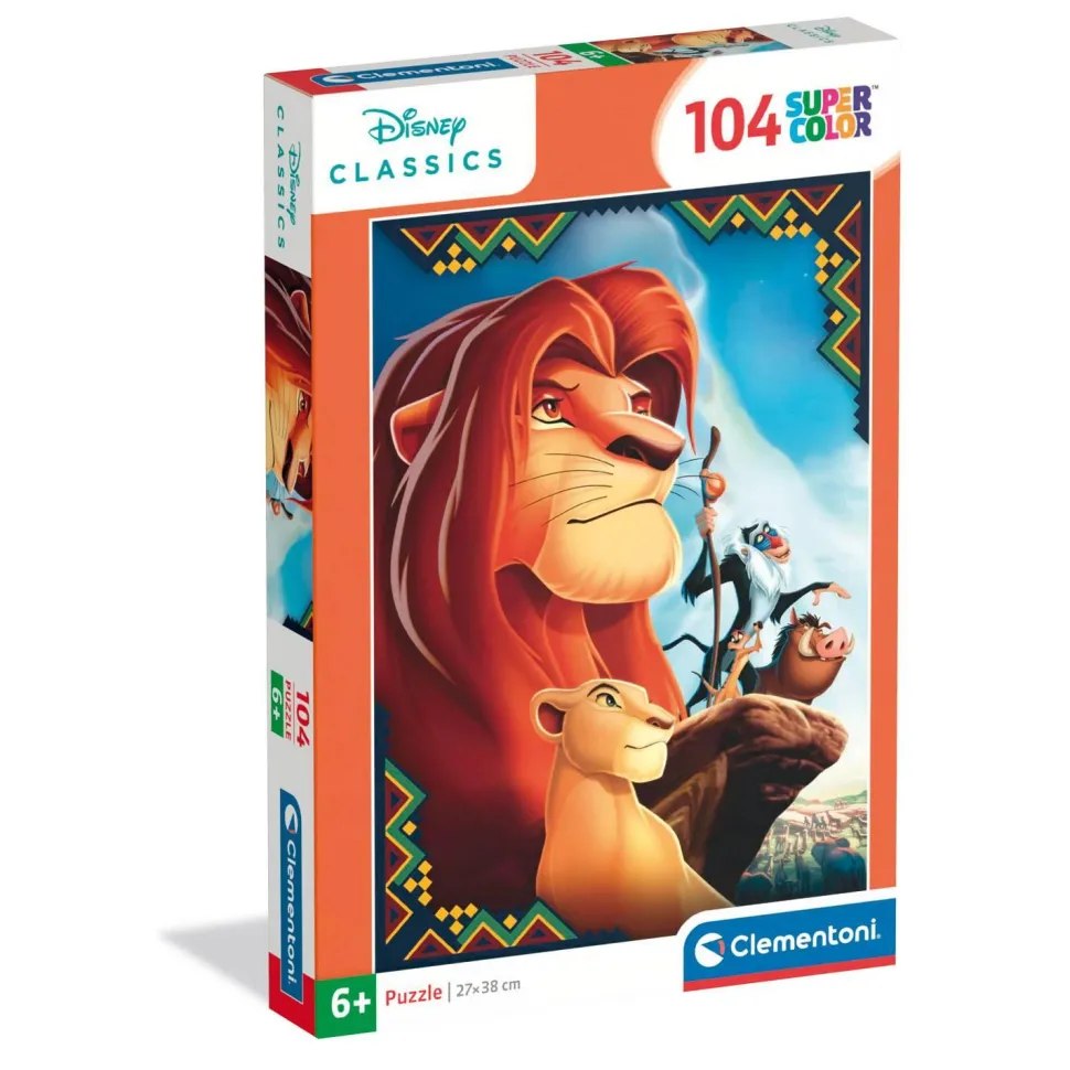 Puzzle 104 pièces : Le Roi Lion - Clementoni