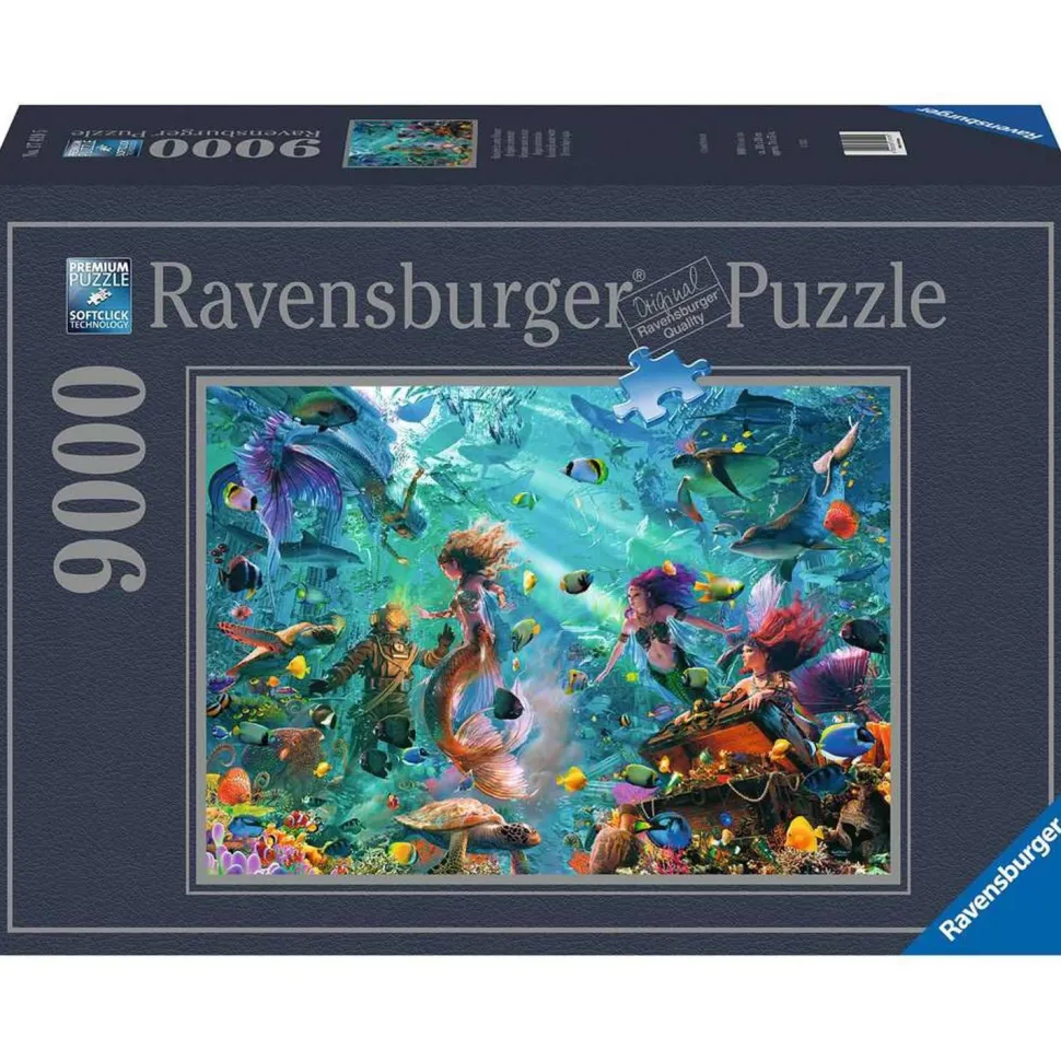 Puzzle 9000 pièces - Le royaume sous l'eau - Ravensburger