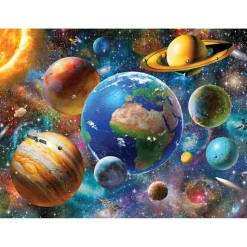 Puzzle 4000 pièces : Le Système Solaire - Anatolian