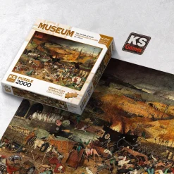 Puzzle 2000 pièces : Le Triomphe de la Mort, Pieter Bruegel - Ks Games