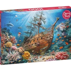 Puzzle 1000 pièces : Le Trésor englouti - CherryPazzi