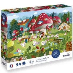Puzzle 54 pièces : Le village des souris - Sentosphère