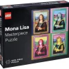 Puzzle 1000 pièces : LEGO Masterpiece - Mona Lisa - LEGO ®