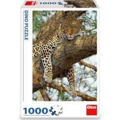 Puzzle 1000 pièces : Leopard - Dino