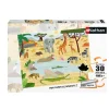 Puzzle 30 pièces : Les animaux de la savane - Nathan