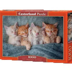 Puzzle 1000 pièces : Les chatons les plus doux - Castorland
