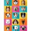 Puzzle 1000 pièces : Les chiens - Yazz puzzle