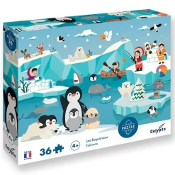 Puzzle 36 pièces : Les Esquimaux - Sentosphère