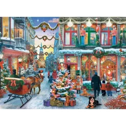 Puzzle 500 pièces : Les joies de Noël - Clementoni