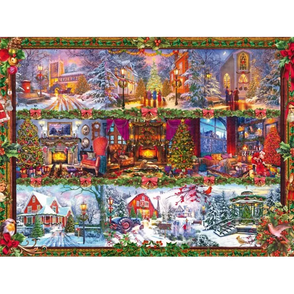 Puzzle 1000 pièces : Les merveilles de Noël - Schmidt