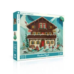 Puzzle 1000 pièces : Les Moguls des montagnes - New York Puzzle Company