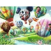 Puzzle 1000 pièces : Les montgolfières Disney - Nathan