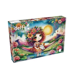 Puzzle 1000 pièces : LES ORTEILS DANS L'EAU - JaCaRou