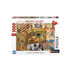 Puzzle 1000 pièces : Les papyrus de l'Egypte ancienne - Nathan