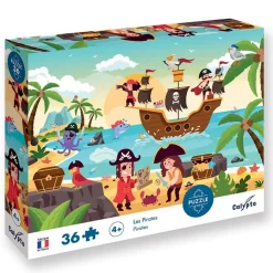 Puzzle 36 pièces : Les Pirates - Sentosphère