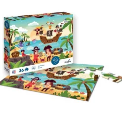 Puzzle 36 pièces : Les Pirates - Sentosphère