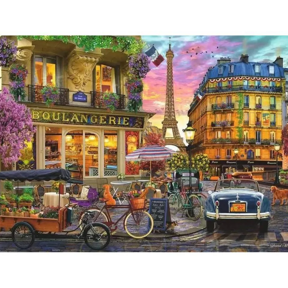 Puzzle 1000 pièces : Les premières lueurs de Paris - Ravensburger