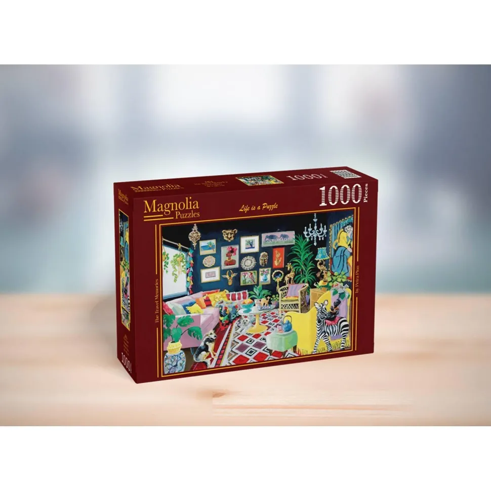 Puzzle 1000 Pièces : Les Souvenirs de Voyage - Magnolia