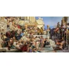 Puzzle 4000 pièces : Les Torches de Néron, Henryk Siemiradzki - Castorland