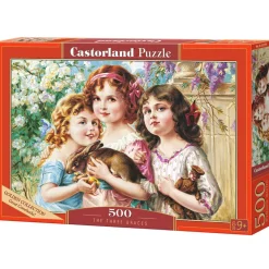 Puzzle 500 pièces : Les Trois Grâces - Castorland