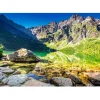 Puzzle 1500 pièces : Lever de soleil à Morskie Oko, Tatras, Pologne - Castorland