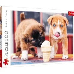 Puzzle 500 pièces : L'heure des glaces ! - Trefl