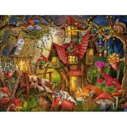 Puzzle 1000 pièces : L'heure du sommeil - Vermont Christmas Company