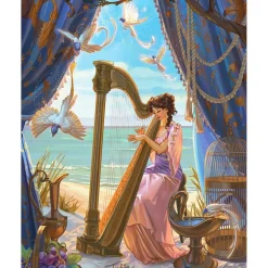 Puzzle 1000 pièces : L'homme qui murmure à l'oreille des oiseaux - Reverie Puzzle