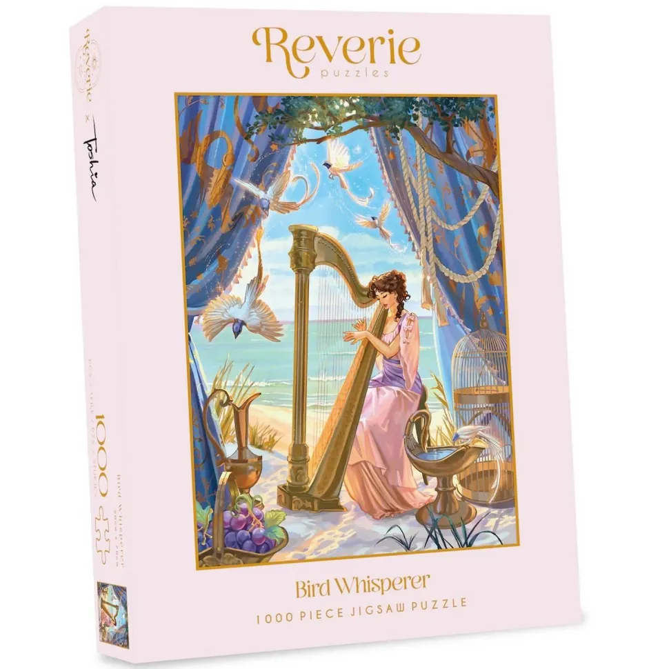 Puzzle 1000 pièces : L'homme qui murmure à l'oreille des oiseaux - Reverie Puzzle