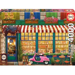 Puzzle 4000 pièces : Librairie vintage - Educa