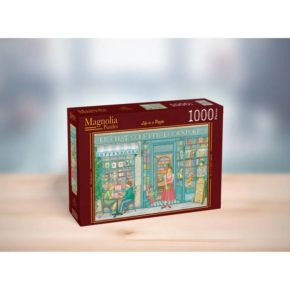 Puzzle 1000 Pièces : Librairie - Magnolia