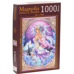 Puzzle 1000 pièces : Licorne de Cristal - Laverinne - Edition Spéciale - Magnolia