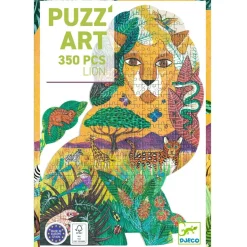 Puzzle 350 pièces : Lion - Djeco