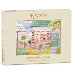 Puzzle 1000 pièces : Livres et Pâtisseries - Reverie Puzzle