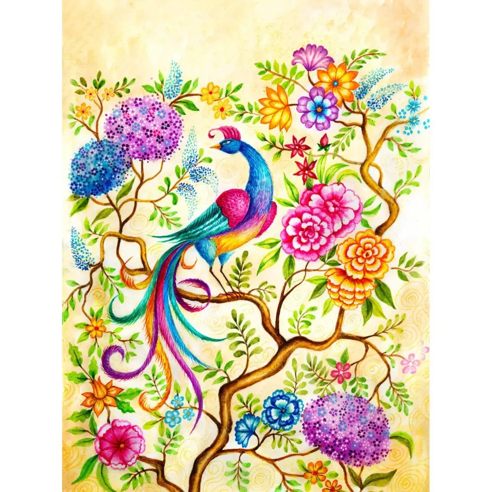 Puzzle 1000 pièces : L'oiseau de conte de fées - EnjoyPuzzle