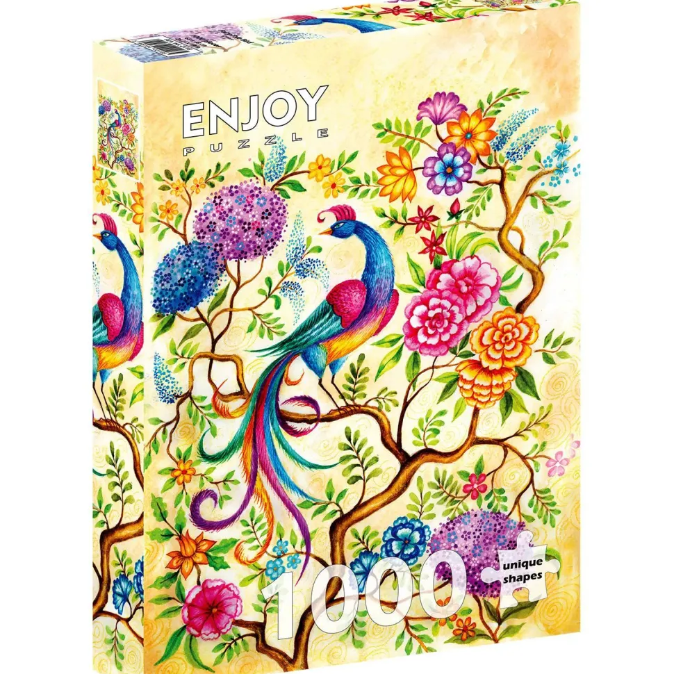 Puzzle 1000 pièces : L'oiseau de conte de fées - EnjoyPuzzle