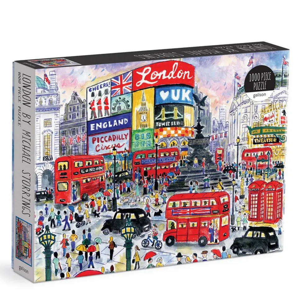 Puzzle 1000 pièces : Londres par Michael Storrings - Galison