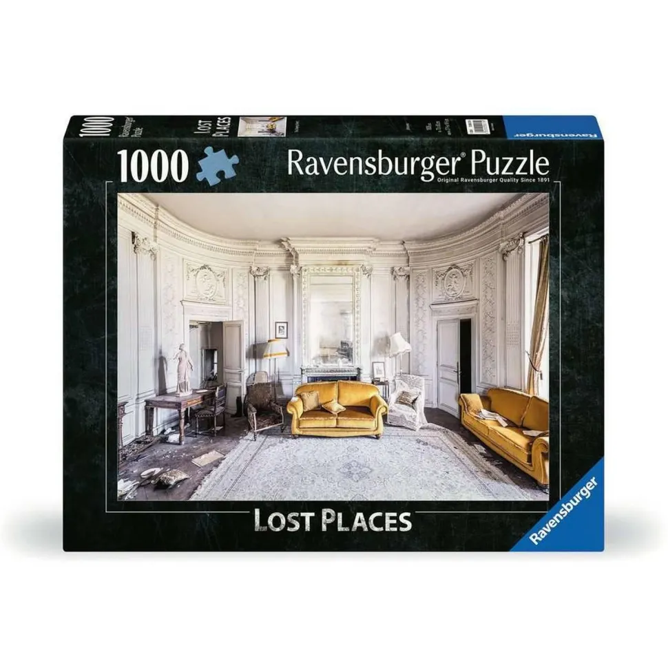 Puzzle 1000 pièces : Lost Places : Le salon - Ravensburger