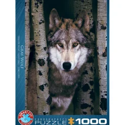 Puzzle 1000 pièces : Loup gris - Eurographics