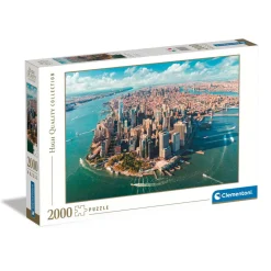 Puzzle 2000 pièces : Lower Manhattan - Clementoni